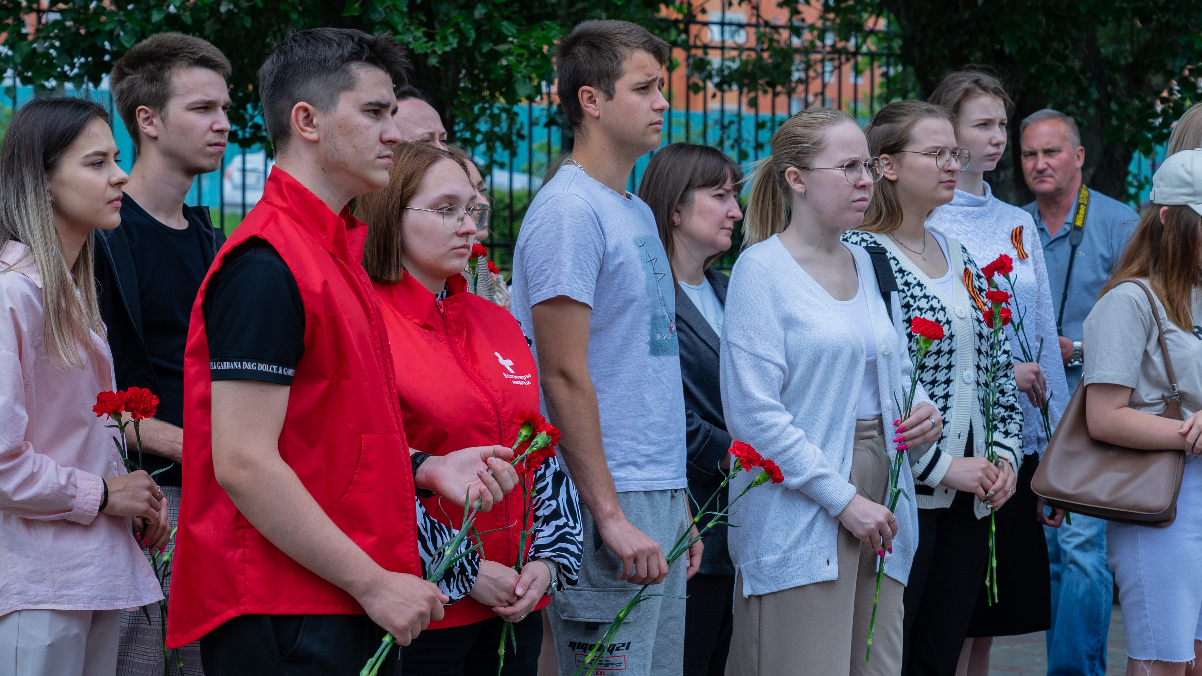Изображение новости: В День памяти и скорби державинцы почтили память участников Великой Отечественной войны 